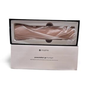 mophie Powerstation GO Flashlight - Portable Car Jump Starter - PINK